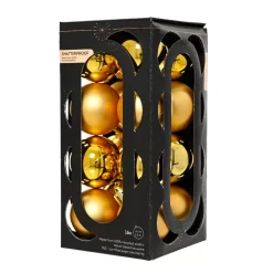 KAEMINGK Palline Di Natale-Set di 16 palline di Natale (D40 mm) Aravis