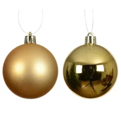 EMINZA Palline Di Natale-Set di 4 palline di Natale (D100 mm) Aravis
