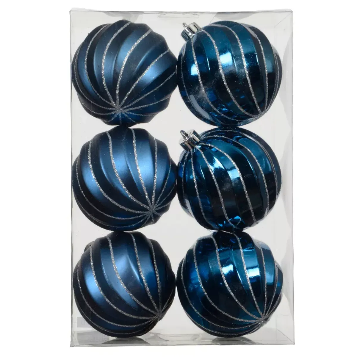 KAEMINGK Palline Di Natale-Set di 6 palline di Natale (D80 mm) Glam chic