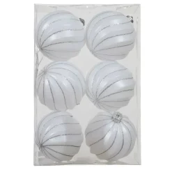KAEMINGK Palline Di Natale-Set di 6 palline di Natale (D80 mm) Glam chic