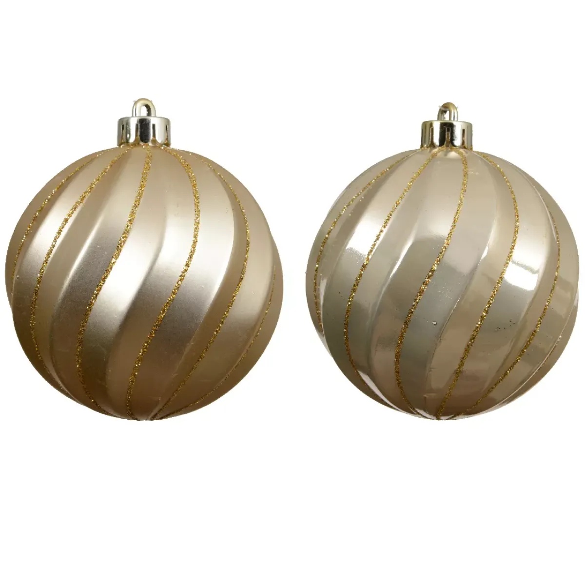 KAEMINGK Palline Di Natale-Set di 6 palline di Natale (D80 mm) Glam chic