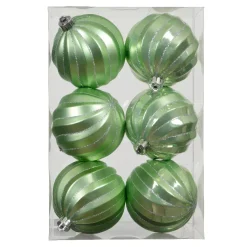 KAEMINGK Palline Di Natale-Set di 6 palline di Natale (D80 mm) Glam chic