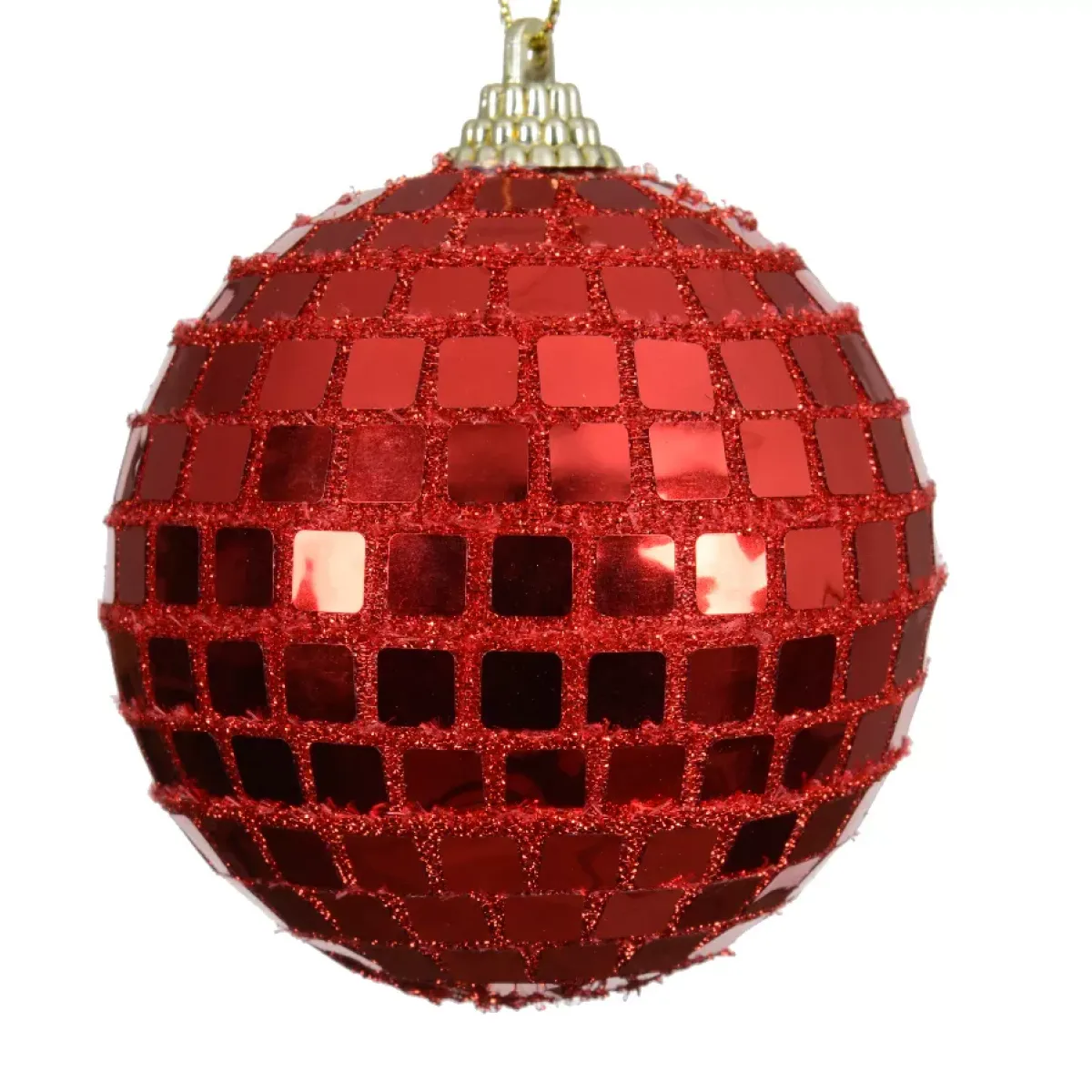 KAEMINGK Palline Di Natale-Set di 12 palline di Natale (D80 mm) Pallina a sfaccettatura