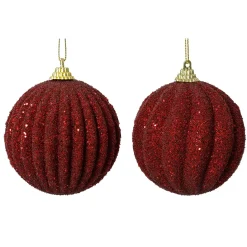 KAEMINGK Palline Di Natale-Set di 12 palline di Natale (D80 mm) Riflesso d'oro