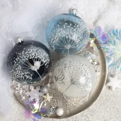 KAEMINGK Palline Di Natale-Set di 6 palline di Natale in vetro (D80 mm) del Caucaso