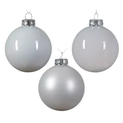 KAEMINGK Palline Di Natale-Set di 21 palline di Natale in vetro assortite Cristallo invernale