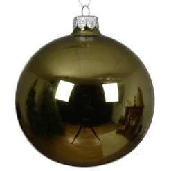 KAEMINGK Palline Di Natale-Set di 4 palline di Natale in vetro (D100 mm) Artico brillante