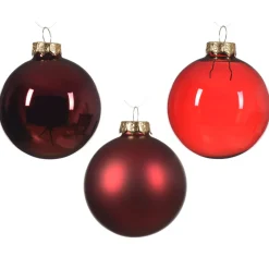 KAEMINGK Palline Di Natale-Set di 21 palline di Natale in vetro assortite Cristallo