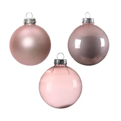 KAEMINGK Palline Di Natale-Set di 21 palline di Natale in vetro assortite Cristallo