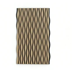 EMINZA Quadri & Decorazioni Murali-Set di 4 pannelli murali in legno (60 cm) Samir