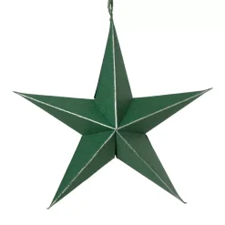 KAEMINGK Addobbi Natalizi|Decorazioni E Oggetti Natalizi-Set di 4 pendenti in carta (D15 cm) Astre de Papier