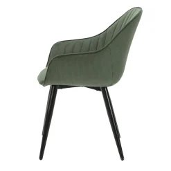 Poltrone-Set di 2 poltrone in velluto a coste (seduta 47 cm) Juno