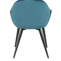 Poltrone-Set di 2 poltrone in velluto (seduta 47 cm) Juno