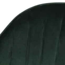 Poltrone-Set di 2 poltrone in velluto (seduta 47 cm) Juno scuro