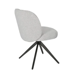 Sedia-Set di 2 sedie da pranzo girevoli (seduta 51 cm) Spina