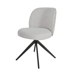 Sedia-Set di 2 sedie da pranzo girevoli (seduta 51 cm) Spina