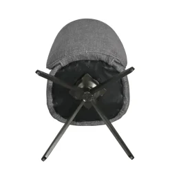 Sedia-Set di 2 sedie da pranzo girevoli (seduta 51 cm) Spina