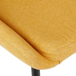 Sedia-Set di 2 sedie da pranzo in tessuto (seduta 47 cm) Juno