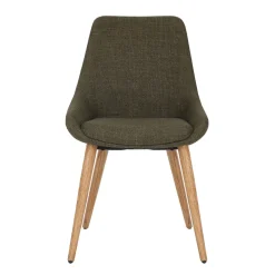 Sedia-Set di 2 sedie da pranzo in tessuto (seduta 47 cm) Juno