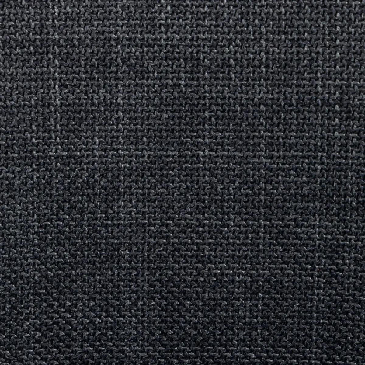 Sedia-Set di 2 sedie da pranzo in tessuto (seduta 48 cm) Elia Nero