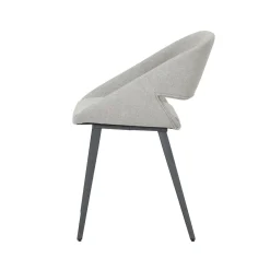 Sedia-Set di 2 sedie da pranzo in tessuto (seduta 49 cm) Orka