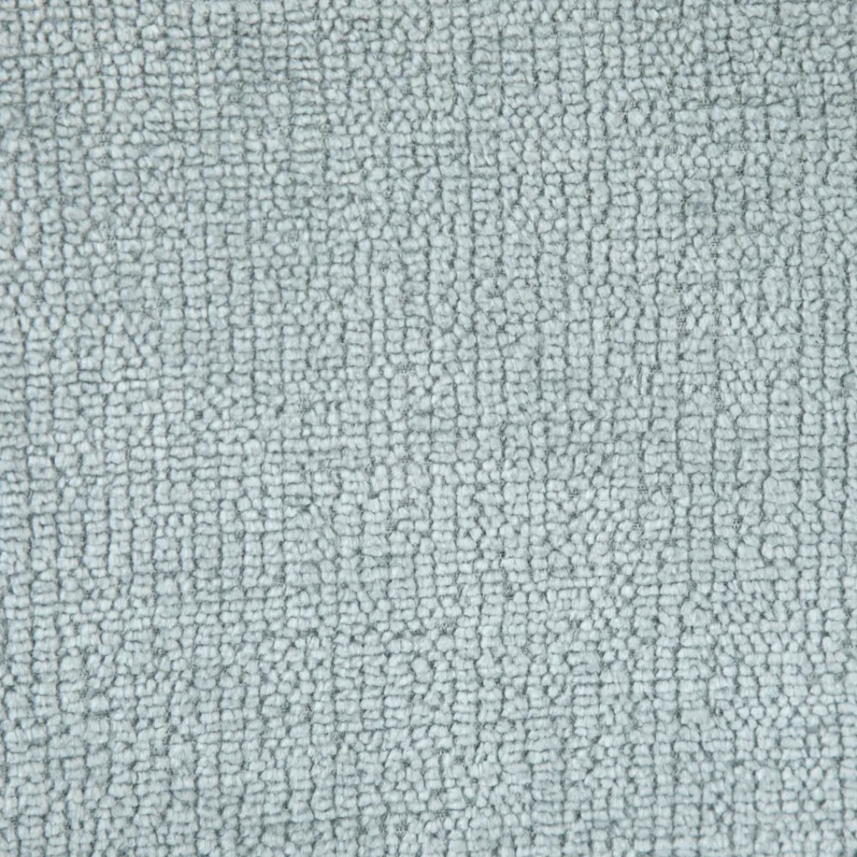 Sedia-Set di 2 sedie da pranzo in tessuto chenille (seduta 48 cm) Zola celadon