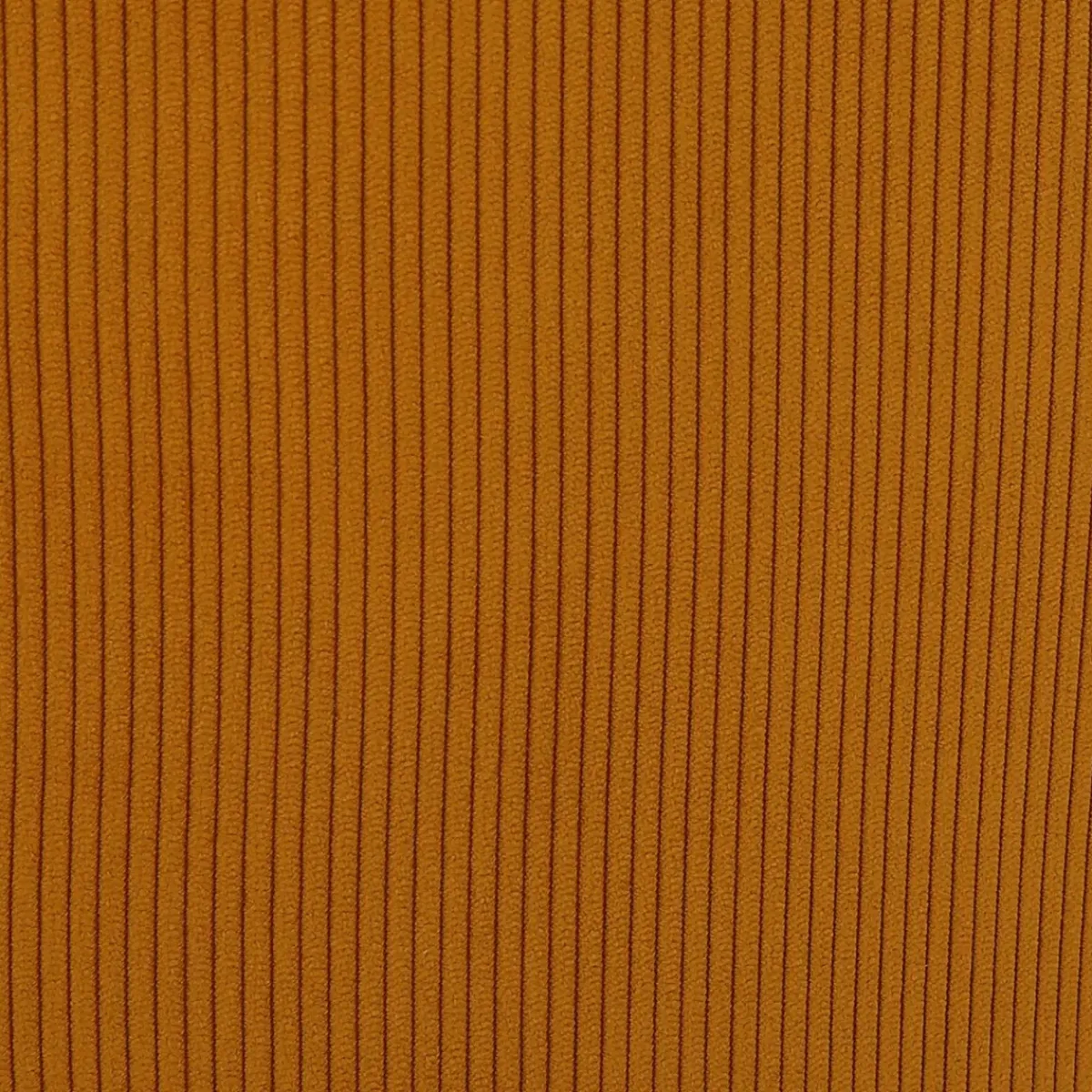 Sedia-Set di 2 sedie da pranzo in velluto a coste (Altezza seduta 47 cm) Juno curry