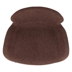 Sgabello Alto-Set di 2 sedie per isola centrale con schienale (Altezza seduta 65cm) Pema Bordeaux