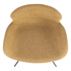 Sgabello Alto-Set di 2 sedie per isola centrale con schienale (seduta 65cm) Pema Miele