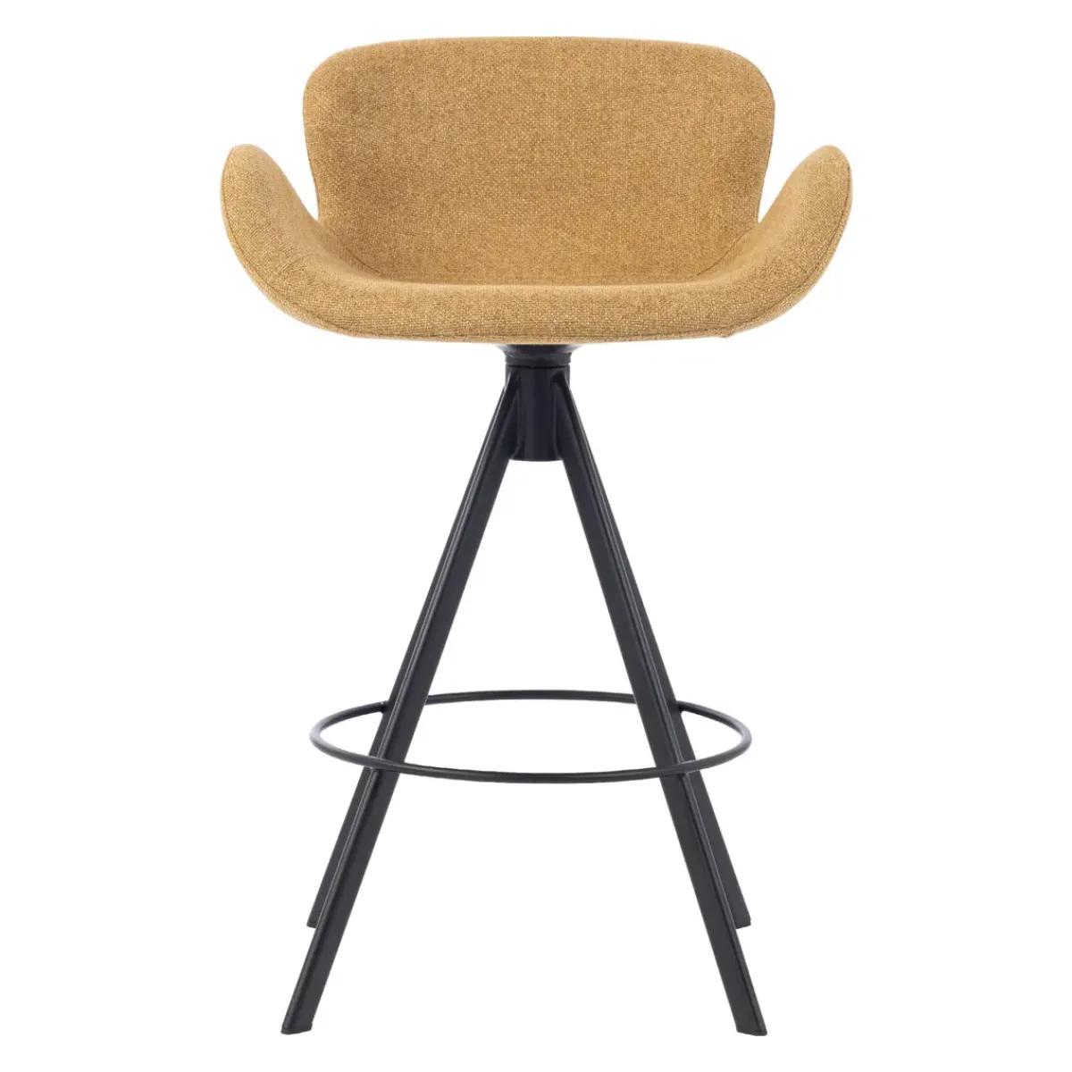Sgabello Alto-Set di 2 sedie per isola centrale con schienale (seduta 65cm) Pema Miele