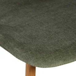 Sgabello Alto-Set di 2 sedie per isola centrale con schienale in tessuto (Altezza seduta 65 cm) Malika bottiglia