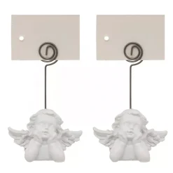 Feeric Lights & Christmas Decorazione Da Tavola-Set di 2 segnaposto Chérubin