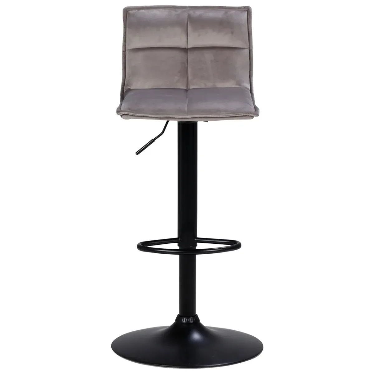 Sgabello Alto-Set di 2 sgabelli da bar girevoli con schienale regolabile in altezza (seduta da 63 a 84 cm) Carly