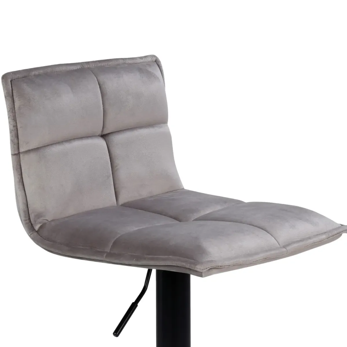 Sgabello Alto-Set di 2 sgabelli da bar girevoli con schienale regolabile in altezza (seduta da 63 a 84 cm) Carly