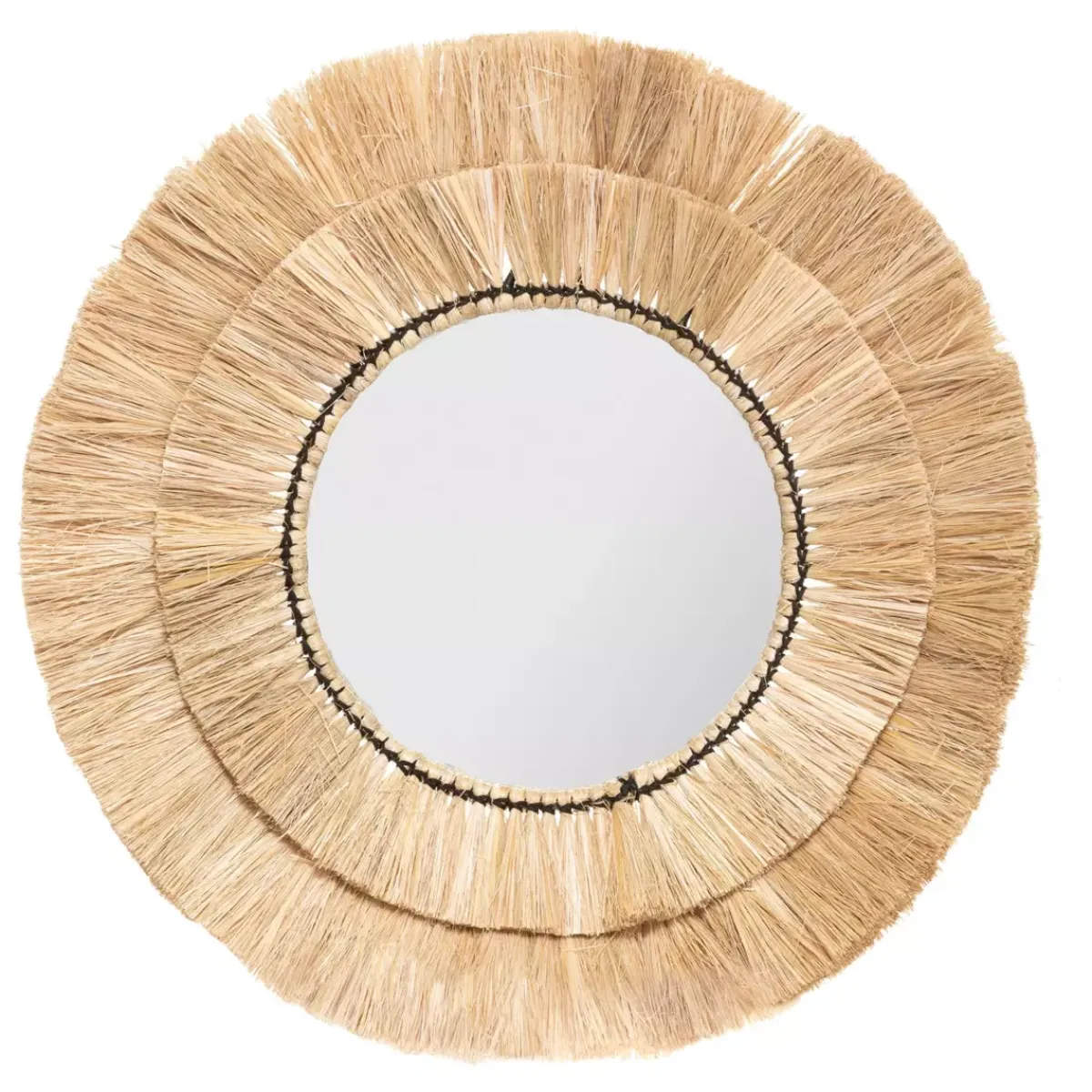 ATMOSPHERA Specchi-Set di 3 specchi (D20-30-40 cm) Alba Naturale