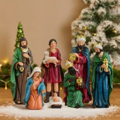 KAEMINGK Statuine Presepe-Set di 7 statuine (Altezza 12,50 cm) di Achille