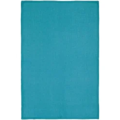 Set di 3 strofinacci Geometrico Blu ottanio