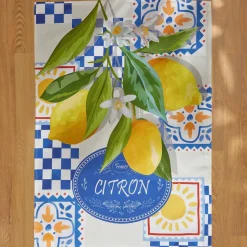 Set di 3 strofinacci in cotone (50 x 70 cm) Grasse Multicolore