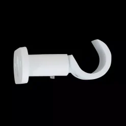 Set di 2 supporti aperti (L 50 / D20 mm) Bianco opaco