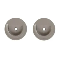 Set di 2 supporti (D28) Lino Argento opaco