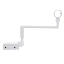 Set di 2 supporti Fix'vit (L180 - D20 mm) Bianco opaco