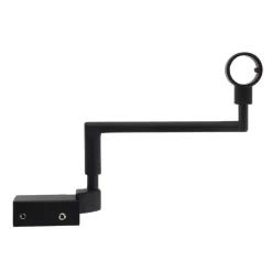 Set di 2 supporti Fix'vit (L180 - D20 mm) Nero opaco