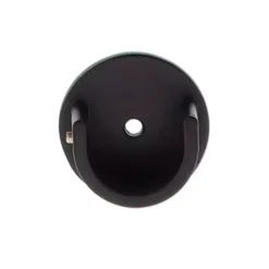 Set di 2 supporti per bastone per tenda (D28 mm) Lino Nero opaco