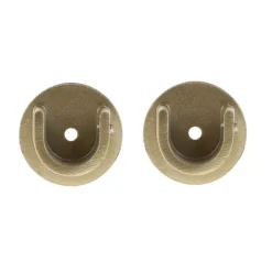 Set di 2 supporti per bastone per tenda (D20 mm) Jim Oro