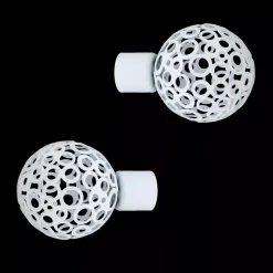 Set di 2 terminali (D20 mm) Jim Bianco opaco