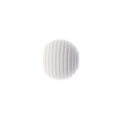 Set di 2 terminali per asta in legno (D28 mm) Nils galaxie Bianco