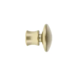 Set di 2 terminali per asta in metallo (D20 mm) Fungo Oro