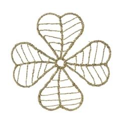 #N/A Elementi Decorativi-Set di 2 tovagliette (D 35 cm) Agua Beige