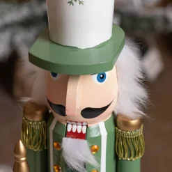 KAEMINGK Babbo Natale Animali E Personaggi-Soldatino di legno Schiaccianoci (H50 cm) Viktor