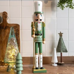 KAEMINGK Babbo Natale Animali E Personaggi-Soldatino di legno Schiaccianoci (H50 cm) Viktor